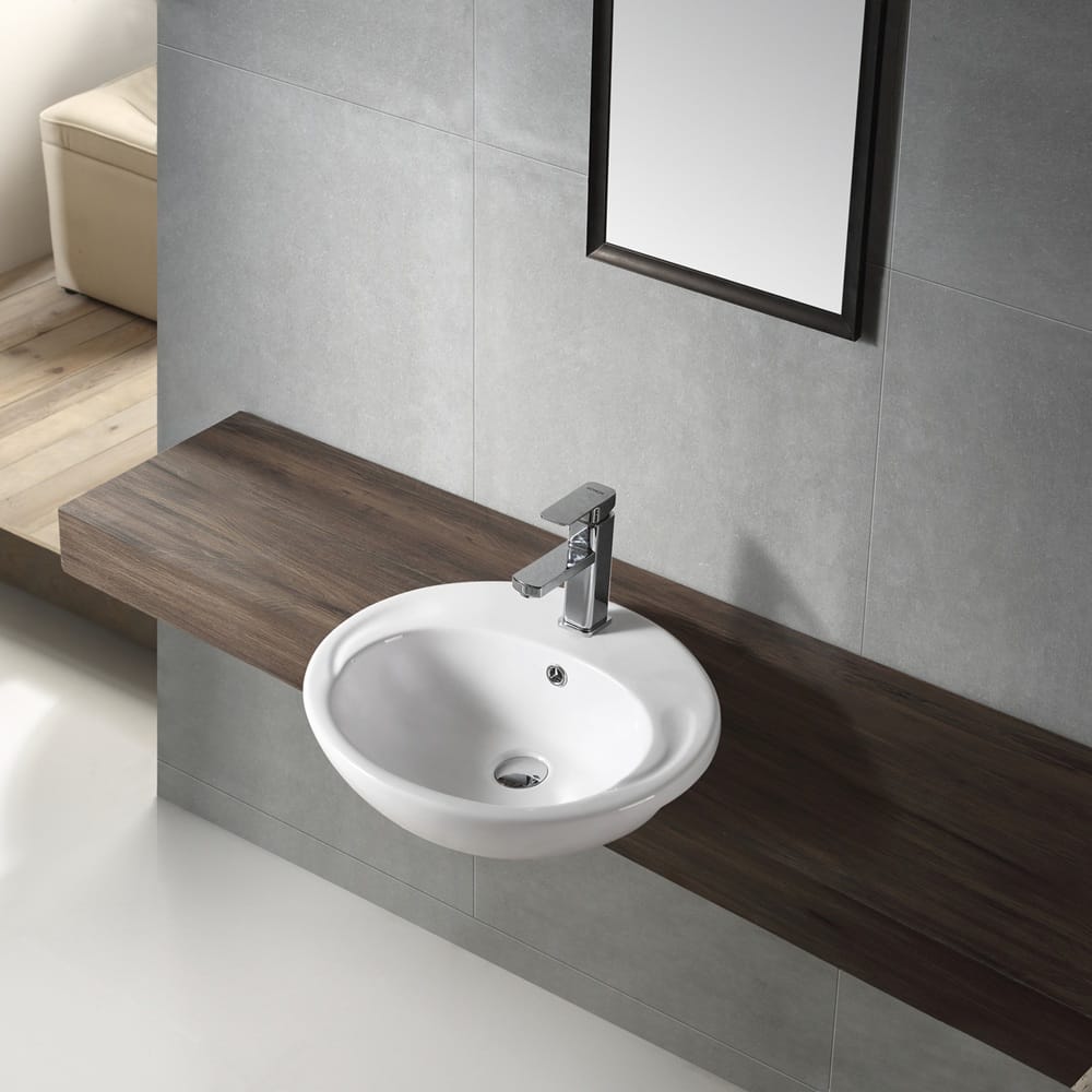 ZENMO Basins WB 5043 COMO Semi Recess Basin 500x430x180MM