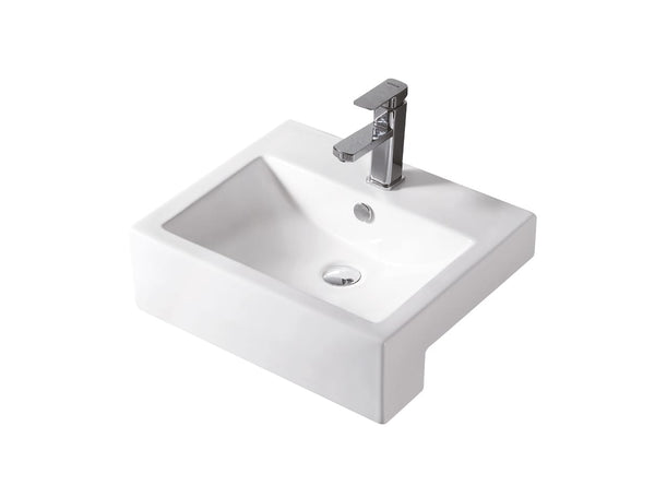 ZENMO Basins WB 5243C FABBRIS II Semi Recess Basin 525x430x160MM