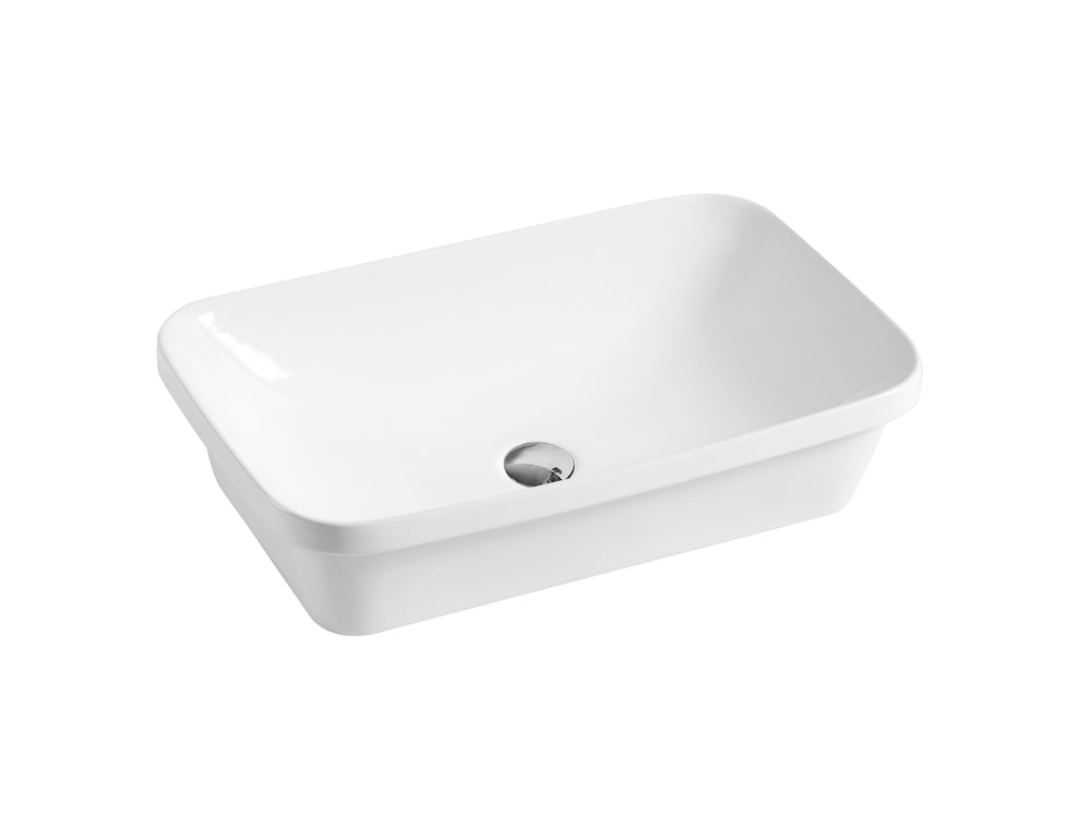 WB 6038 MILAN Insert Rectangular Basin 600x380x145MM