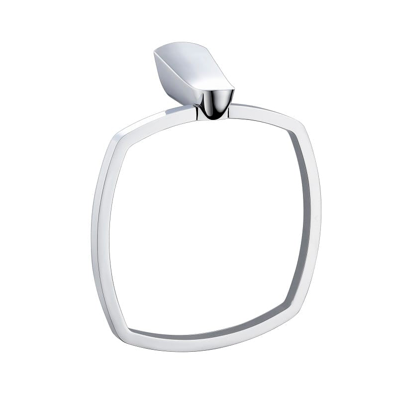 ZENMO Bathroom Accessories TP25033 EXON Towel Ring Chrome Finish