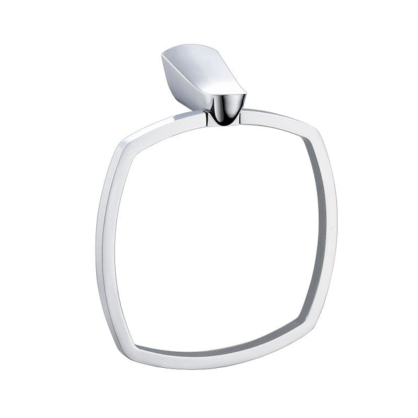 ZENMO Bathroom Accessories TP25033 EXON Towel Ring Chrome Finish