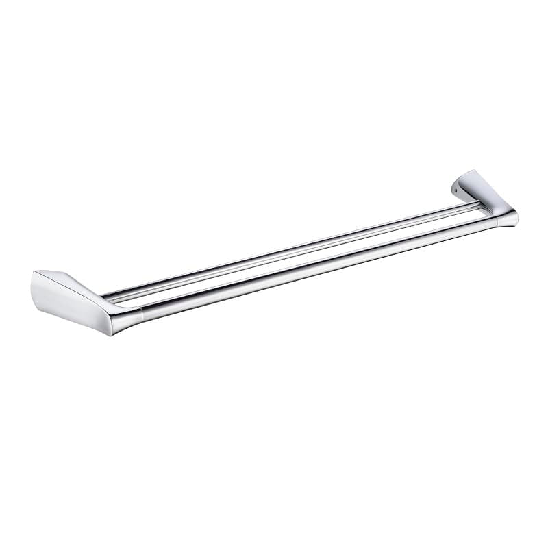 ZENMO Bathroom Accessories TP25036B-30 EXON 750mm Twin Towel Rail Chrome Finish