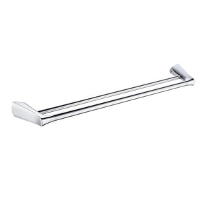 ZENMO Bathroom Accessories TP25036B-30 EXON 750mm Twin Towel Rail Chrome Finish