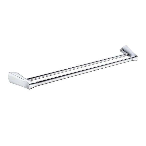 ZENMO Bathroom Accessories TP25036B-30 EXON 750mm Twin Towel Rail Chrome Finish