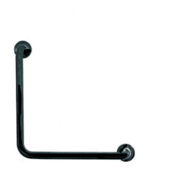 ZENMO Bathroom Accessories TP Grab45MK MOBI CARE 450 x 450mm 90 Degree Grab Rail in Matte Black