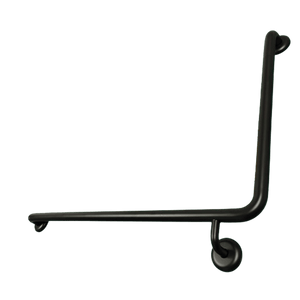 ZENMO Bathroom Accessories TP GRAB956L MK MOBI CARE 950 x 600 LH Grab Rail in Matte Black