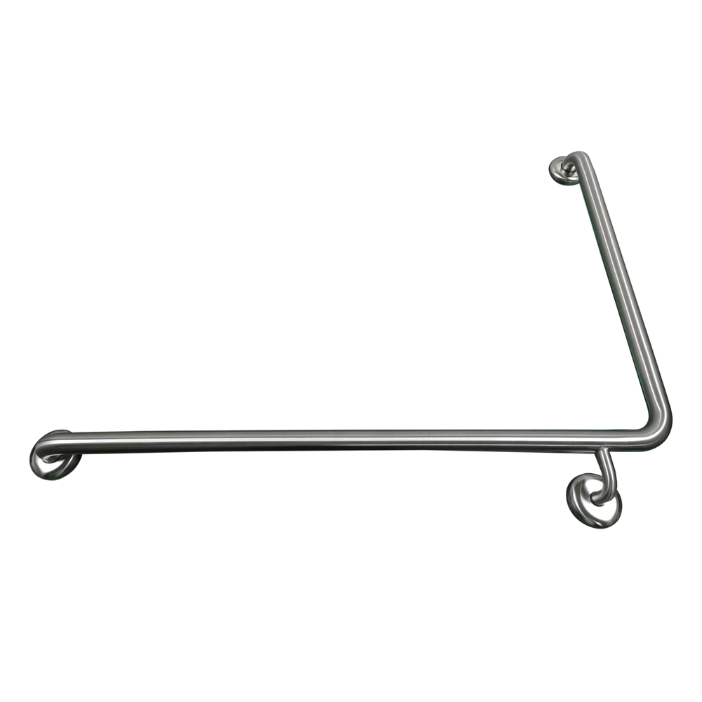 ZENMO Bathroom Accessories TP GRAB956L MOBI CARE 950 x 600 LH Grab Rail in Stainless Steel