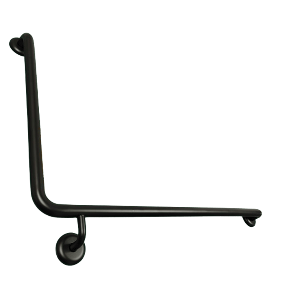 ZENMO Bathroom Accessories TP GRAB956R MK MOBI CARE 950 x 600 RH Grab Rail in Matte Black