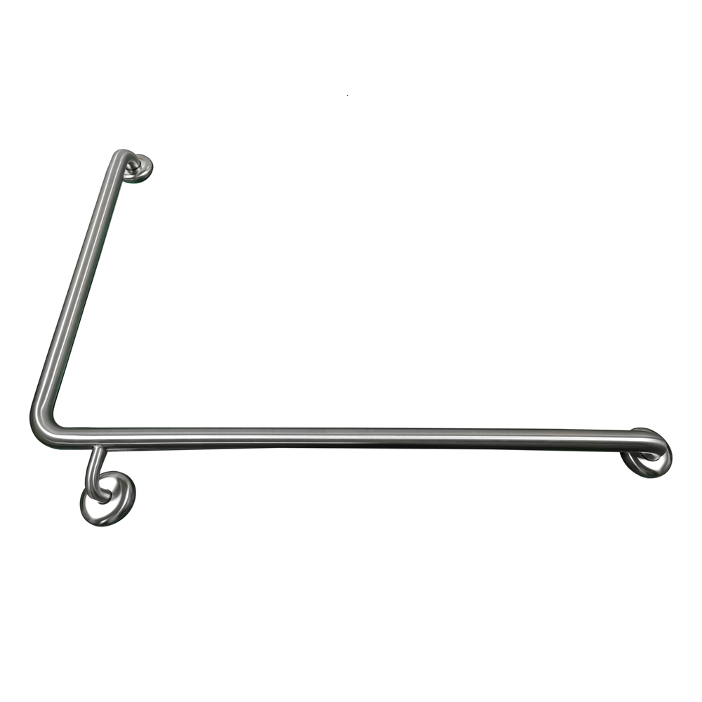 ZENMO Bathroom Accessories TP GRAB956R MOBI CARE 950 x 600 RH Grab Rail in Stainless Steel