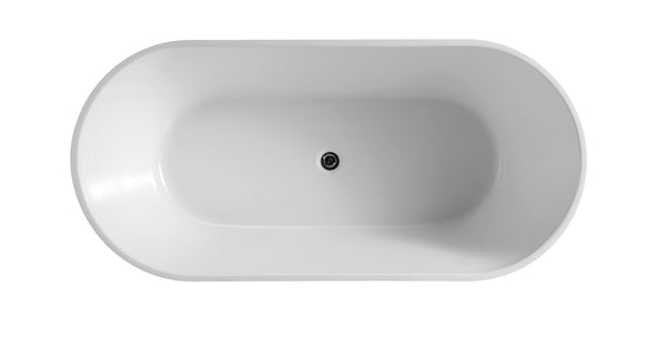 ZENMO Bathtubs BT 086M -1700mm*800mm*550mm VIVO Oval Bath 1700 in Matte Finish