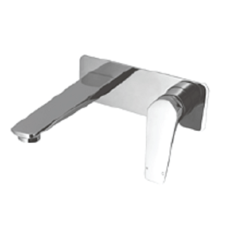 ZENMO Mixer Taps WT 1107 EXON Wall basin Mixer Chrome finish