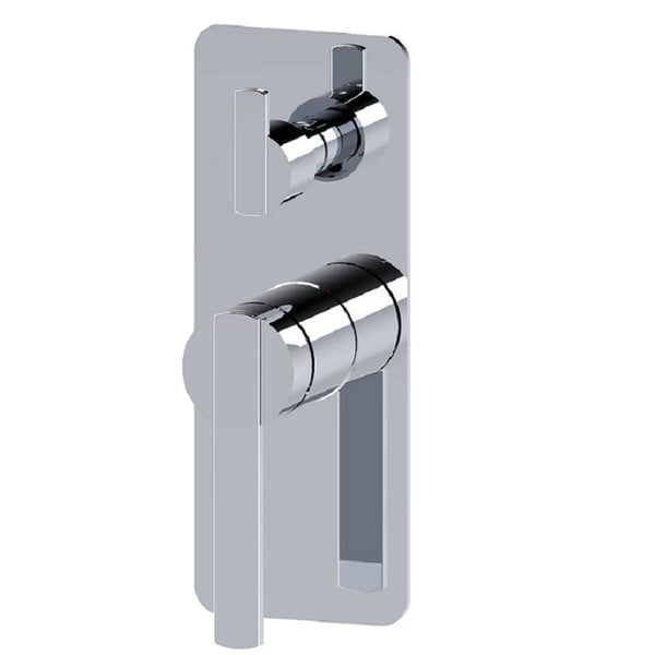 ZENMO Mixer Taps WT 2319 ROMEO Shower Mixer with Diverter Chrome Finish