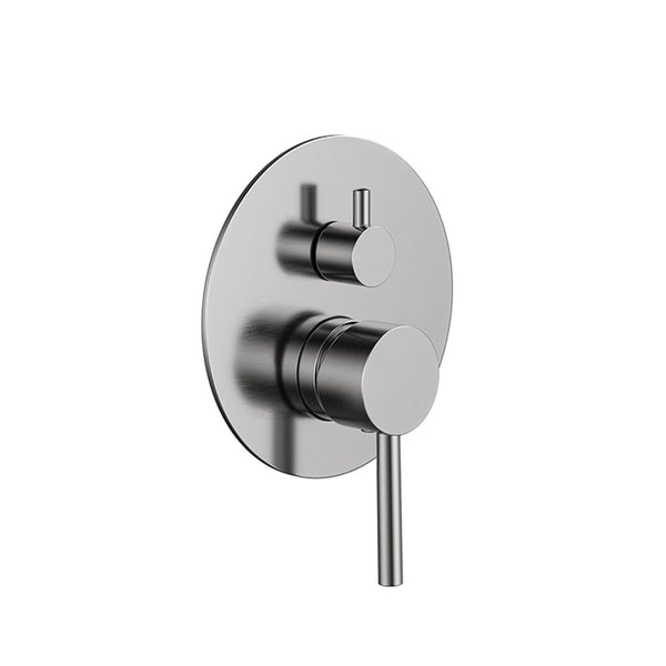 ZENMO Mixer Taps WT 010BN JESS Shower Mixer with Diverter in Brushed Nickel