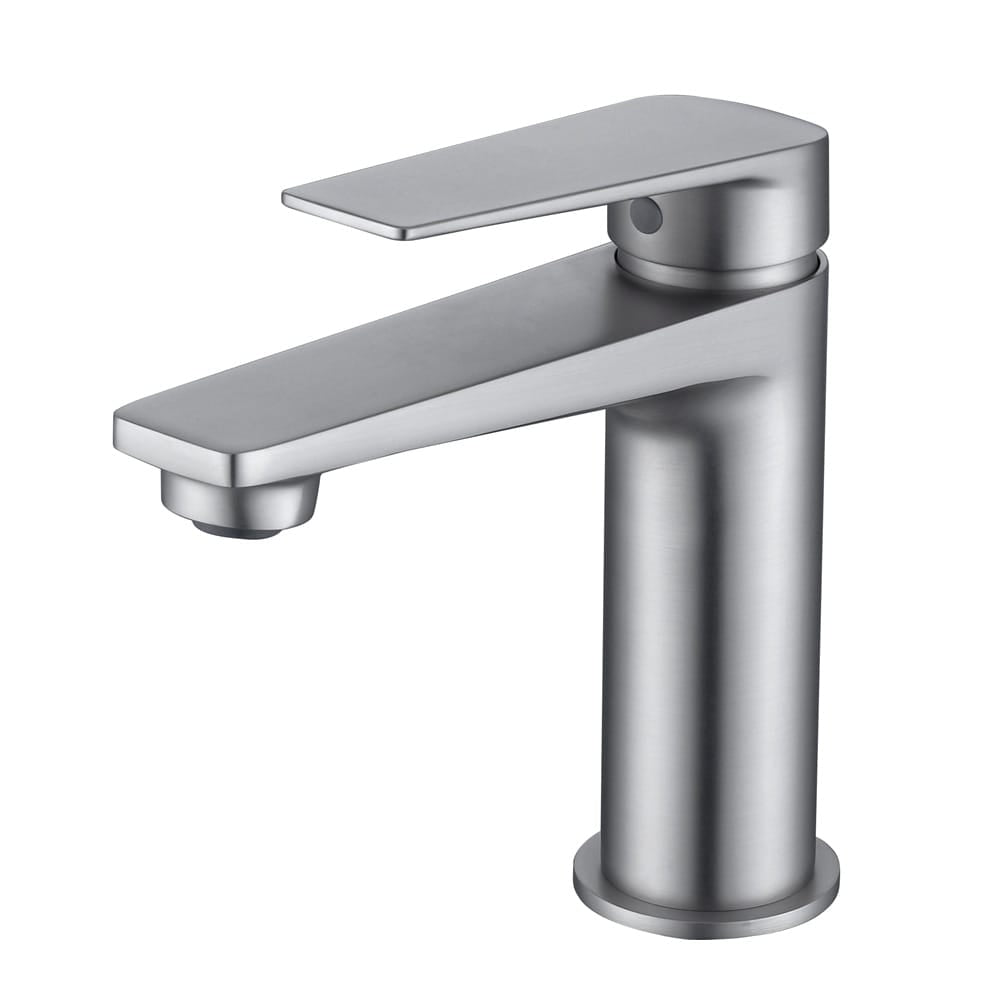 ZENMO Mixer Taps WT 1101BN EXON Basin Mixer in Brushed Nickel