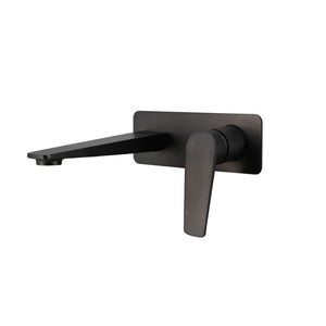 ZENMO Mixer Taps WT 1107GM EXON Basin/Bath Set in Gun Metal