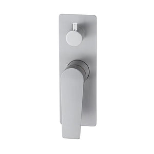 ZENMO Mixer Taps WT 1109BN EXON Shower Mixer with Diverter in Brushed Nickel