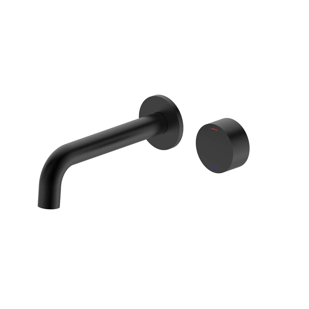 ZENMO Mixer Taps WT 2007MK VIVO Basin/Bath Set with Progressive Cartridge in Matte Black