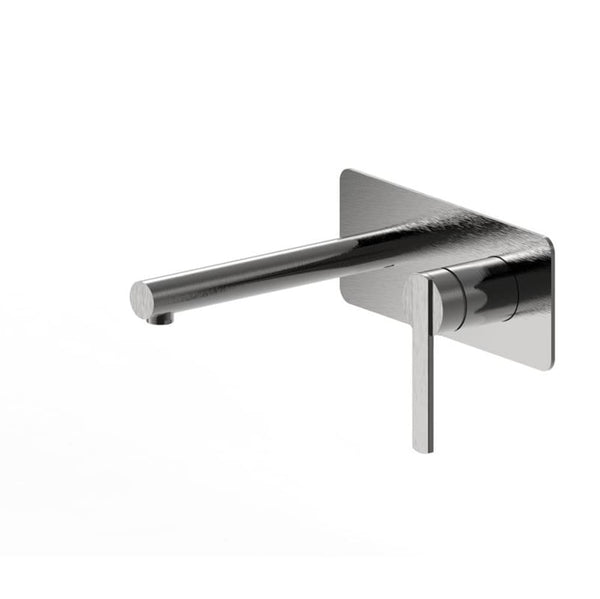 ZENMO Mixer Taps WT 2318GM ROMEO Basin/Bath Set in Gun Metal