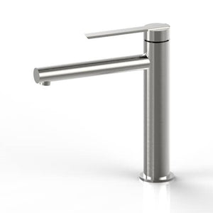 ZENMO Mixer Taps WT 2333BN ROMEO Tower Basin Mixer in Brushed Nickel