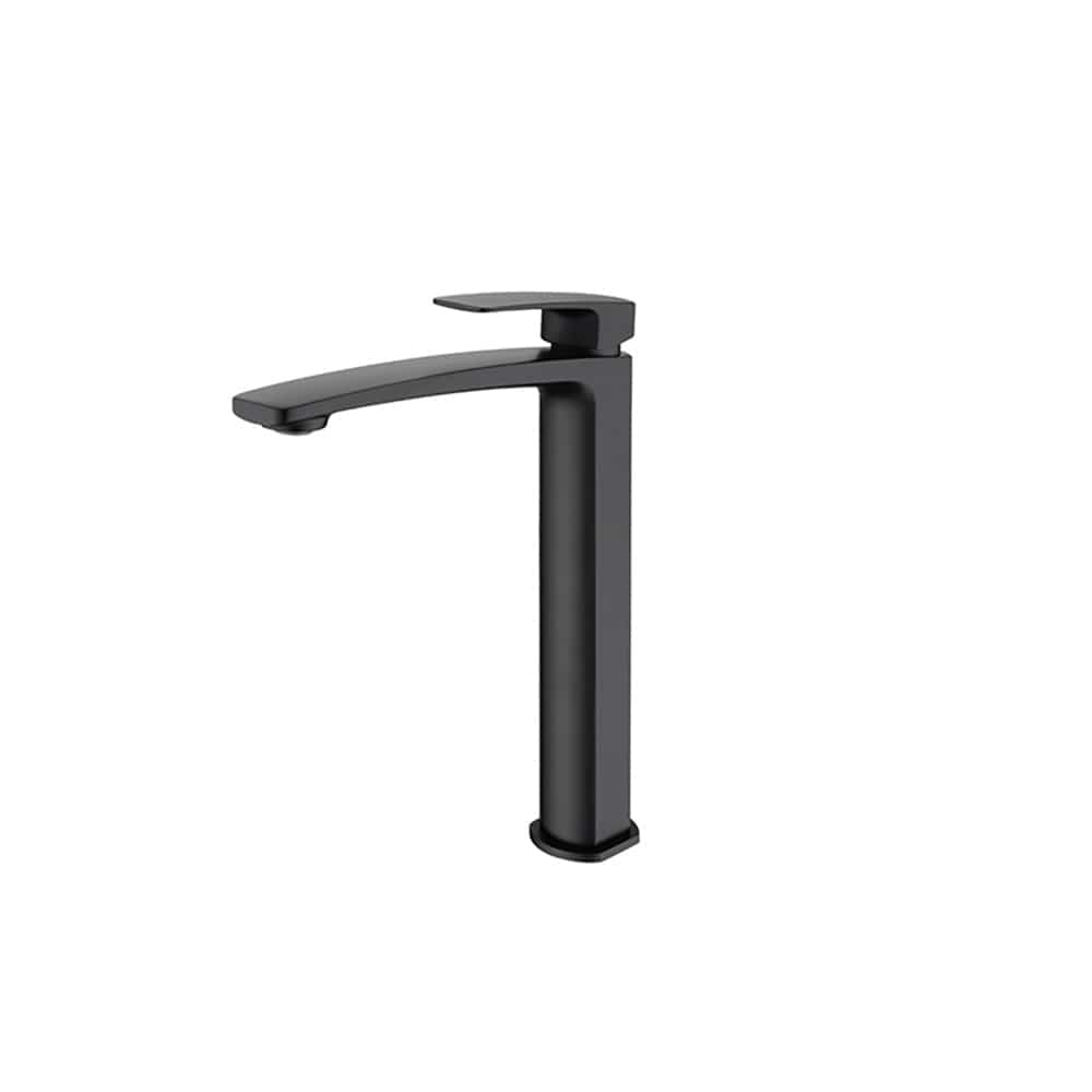ZENMO Mixer Taps WT 3502MK BRAVO-II Tower Basin Mixer in Matte Black