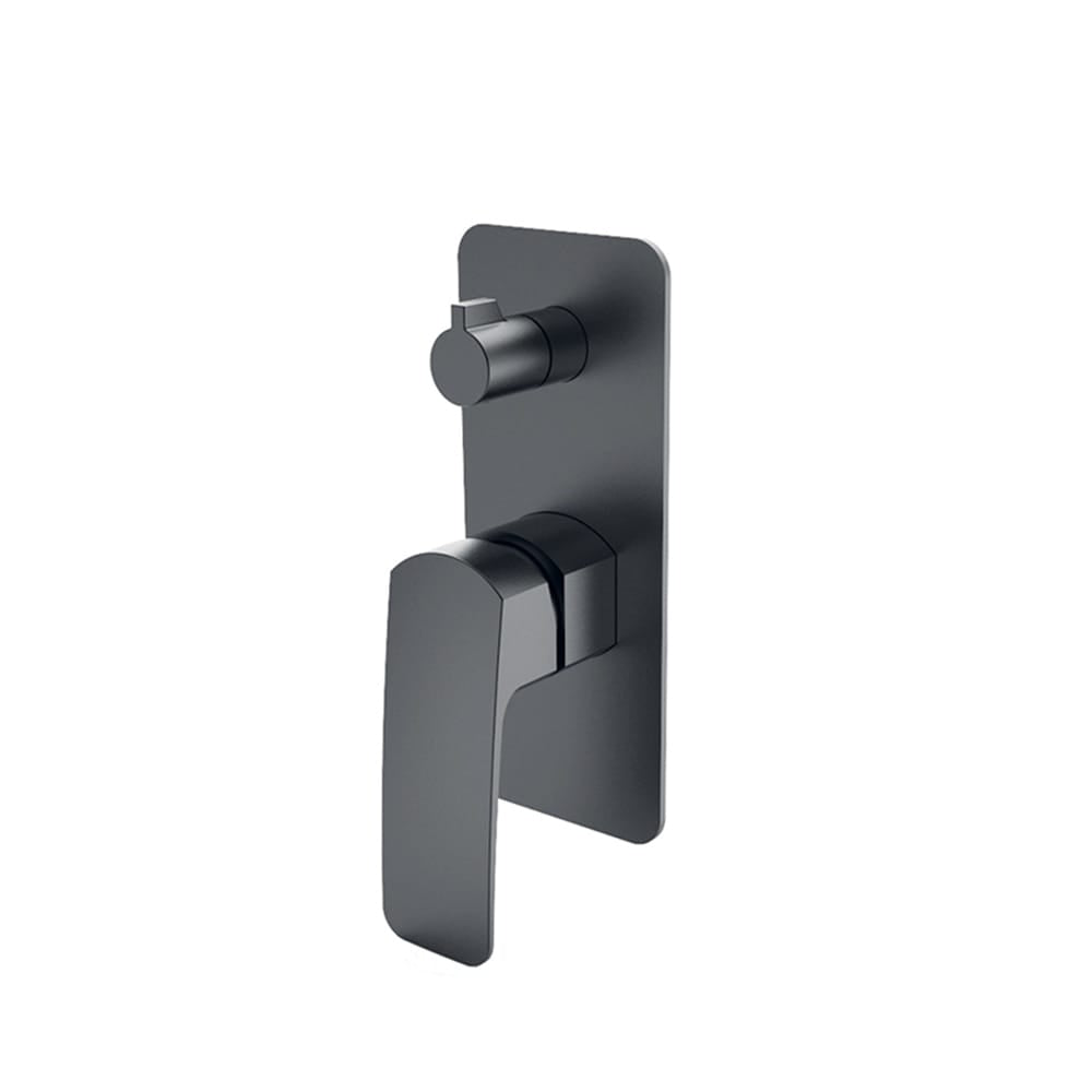 ZENMO Mixer Taps WT 3509GM BRAVO-II Shower Mixer with Diverter in Gun Metal