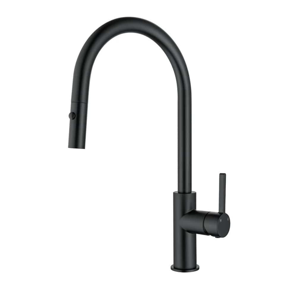 ZENMO Mixer Taps WT 4088MK  KENZO Pull out Sink Mixer in Matt Black