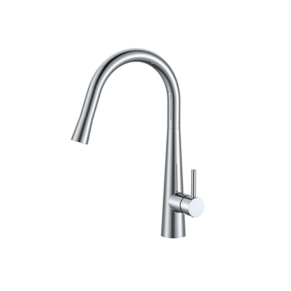 ZENMO Mixer Taps WT 4122  JESS Goose Neck Sink Mixer in Chrome