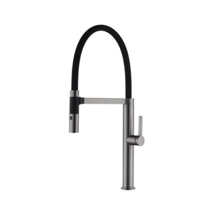ZENMO Mixer Taps WT 6205GM  ROMEO Sink Mixer with Vegie spray & magnetic holder in Gun Metal