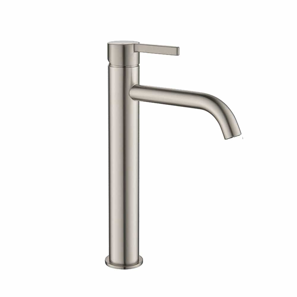 ZENMO Mixer Taps WT 6502BN KENZO Tower Basin Mixer in Brushed Nickel