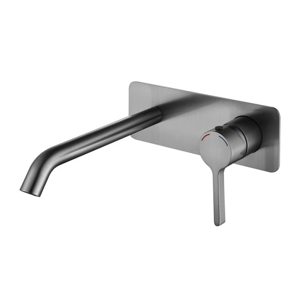 ZENMO Mixer Taps WT 6507BN KENZO Basin/Bath Set in Brushed Nickel