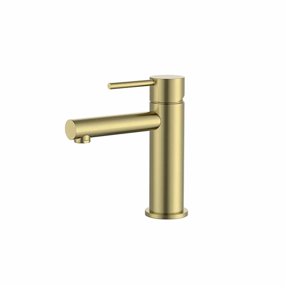 ZENMO Mixer Taps WT 6651BB JESS Basin Mixer in Brushed Brass