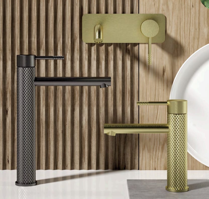 WT 7501GM TIARA Basin Mixer in Gun Metal