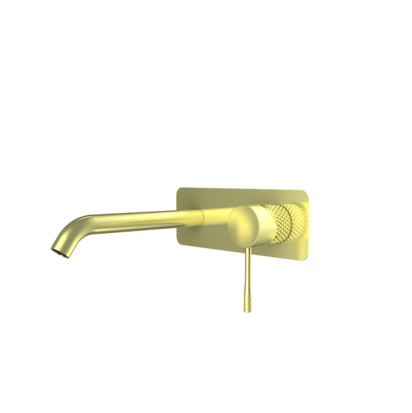 ZENMO Mixer Taps WT 7507BB TIARA Basin/Bath Set in Brushed Brass