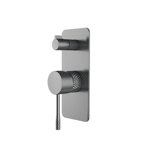 ZENMO Mixer Taps WT 7509GM TIARA Shower Mixer with Diverter in Gun Metal