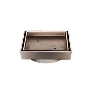 ZENMO Showers SC-SQ115BN  Tile Insert Shower Grate in Brushed Nickel