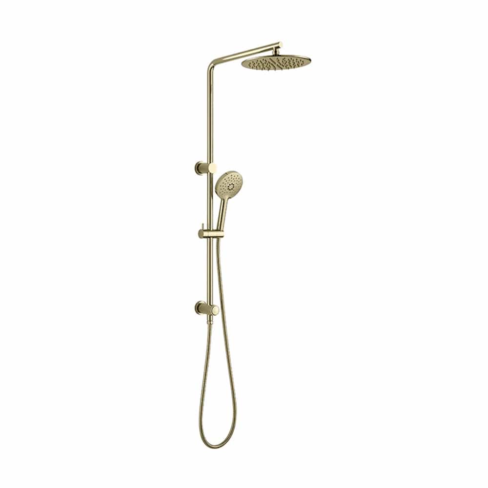 ZENMO Showers TP 1315BB  KENZO Multifunction Shower Rail in Brushed Brass
