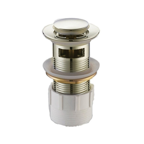 ZENMO simple WBPLUG 32/OBN 32MM BRUSHED NICKEL POP UP WASTE  WITH OVERFLOW