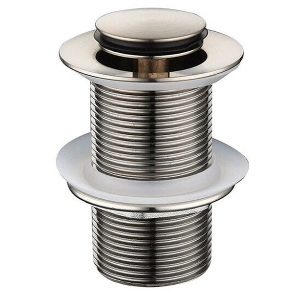 ZENMO simple WBPLUG 32mmBN 32MM BRUSHED NICKEL POP UP WASTE WITHOUT OVERFLOW