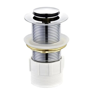 ZENMO simple WBplug 32mmD CHROME POP UP WASTE WITHOUT OVERFLOW