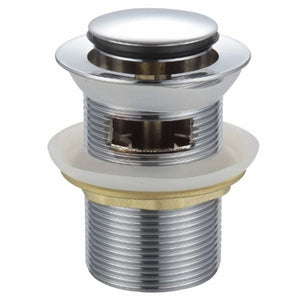 ZENMO simple WBplug 40/O 40MM CHROME POP UP WASTE WITH OVERFLOW