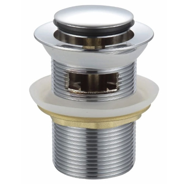 ZENMO simple WBplug 40/O 40MM CHROME POP UP WASTE WITH OVERFLOW