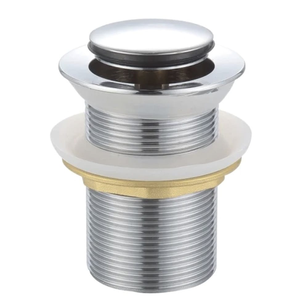 ZENMO simple WBplug 40mm CHROME POP UP WASTE WITHOUT OVERFLOW