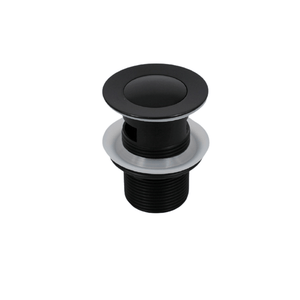 ZENMO simple WBPlug 40mmBK MATTE BLACK POP UP WASTE WITHOUT OVERFLOW