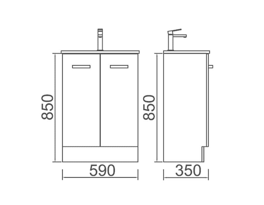 Junior 60 Vanity